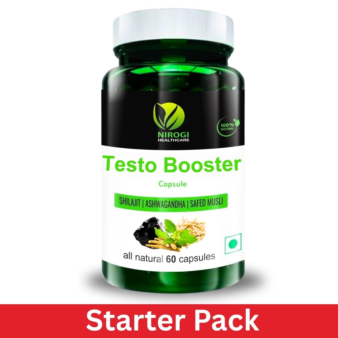 Testo Booster : Achieve Peak Fitness Ayurvedically 60 capsule